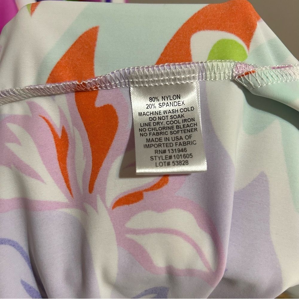 Jude Connally Megan Floral Tunic Shift Dress Women’s Size XL - Picture 12 of 12
